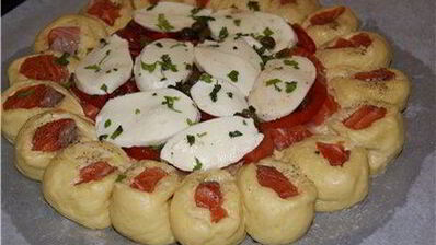 рыбный пирог с лососем