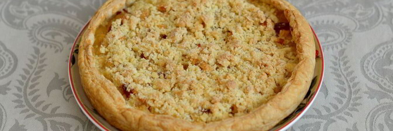 Слоеный яблочный пирог