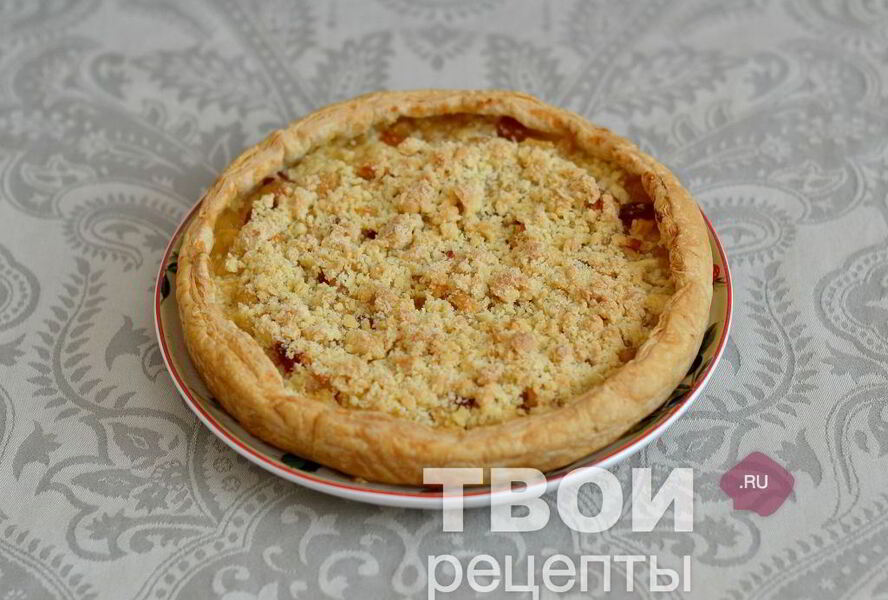 Слоеный яблочный пирог