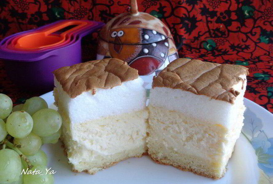 Творожный пирог с противня