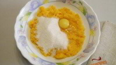 тыквенный пирог с яблоками