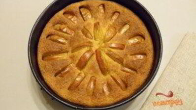 тыквенный пирог с яблоками