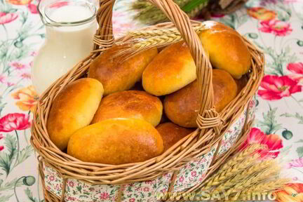 Дрожжевые пирожки на кефире