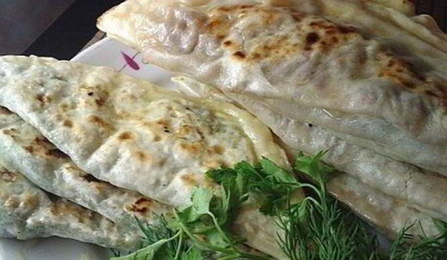 Рецепт кутабов со свежей зеленью