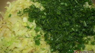 молдавские постные пирожки с капустой вэрзаре