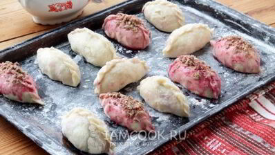 пирожки на молоке с вишней