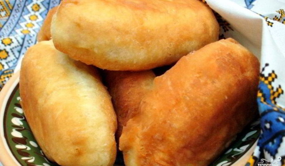 Рецепт пирожков на сковороде на кефире