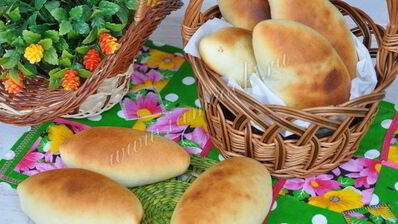 пирожки с говяжьей печенью и капустой