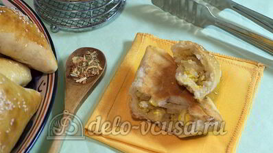 пирожки с капустой и яйцом в духовке