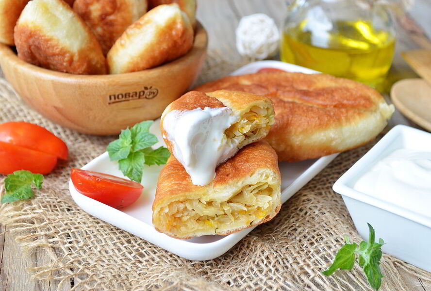 Пирожки с капустой