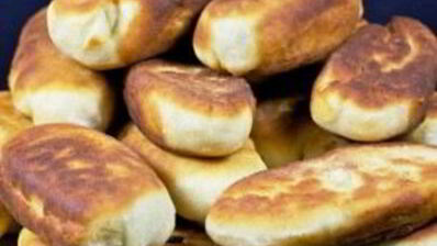 пирожки с мясом и рисом