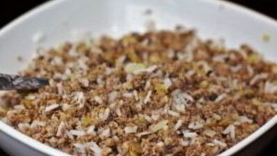 пирожки с мясом и рисом