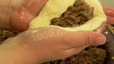 пирожки с печенью из жидкого теста