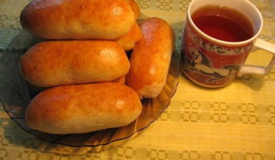 Рецепт пирожков с сосиской в духовке