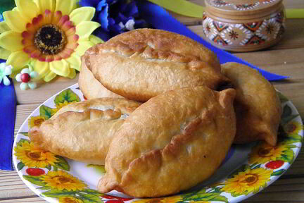 Пирожки с яйцами на кефире