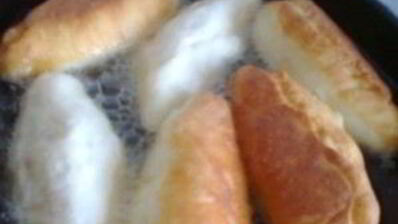 пирожки с яйцом и мясом