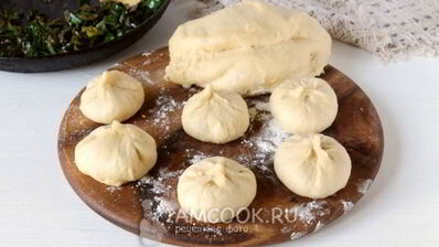 пирожки с зеленью