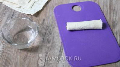 пирожки-сигары с творогом