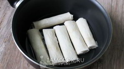 пирожки-сигары с творогом