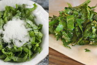 Пирожки со щавелем