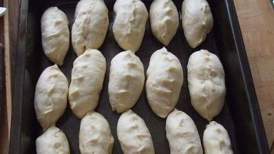 постные пирожки с грибами