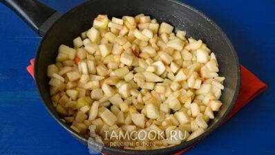 постные пирожки с яблоками