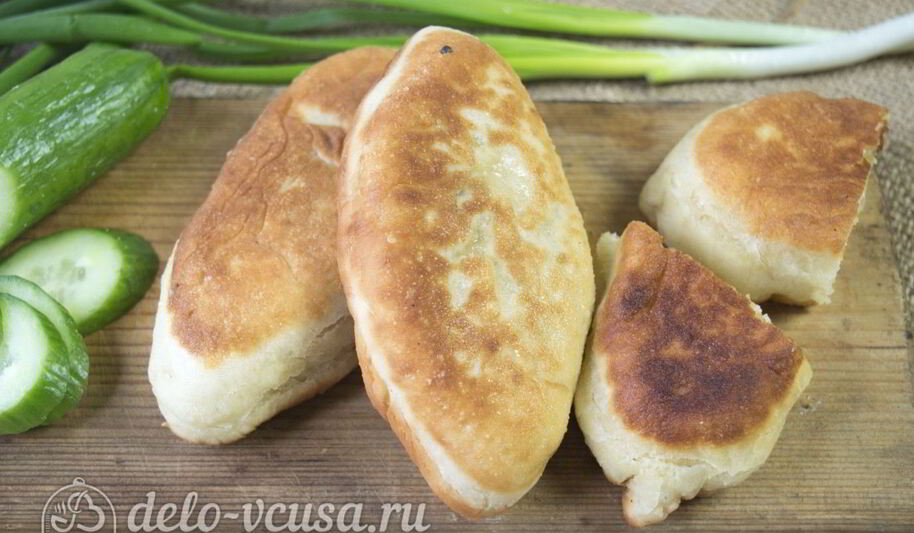 Рецепт жареных пирожков с начинкой