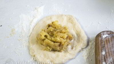 жареные пирожки с начинкой