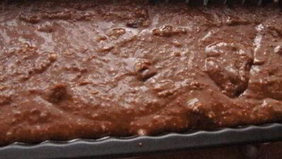 брауни из красной фасоли