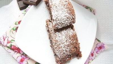 брауни из красной фасоли