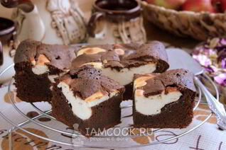 Брауни с творогом