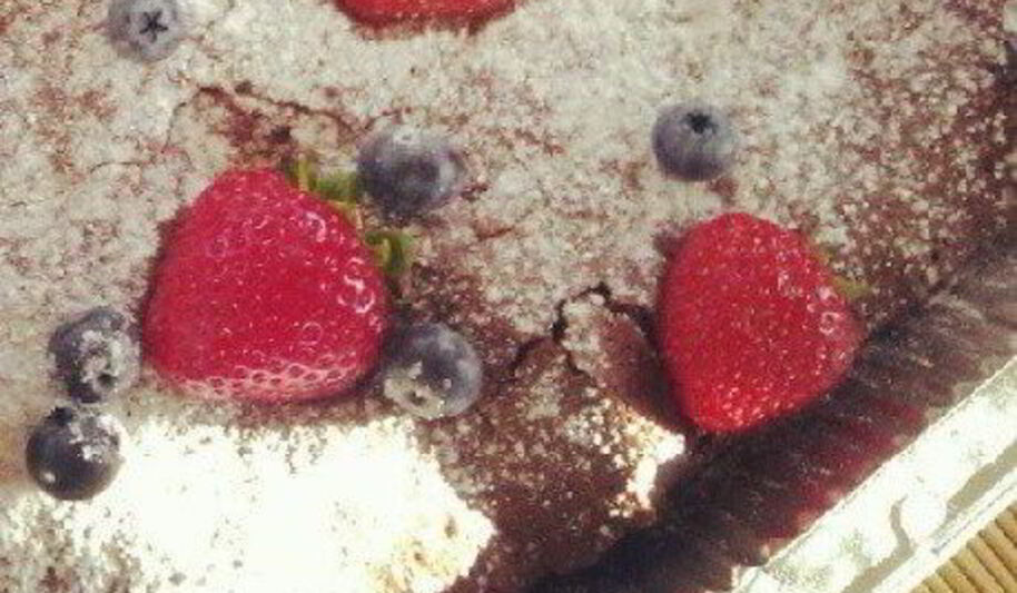 Рецепт классического брауни с миндалем