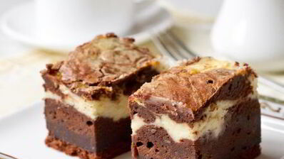 кофейные брауни с маскарпоне