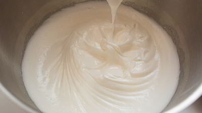 маковое пирожное с апельсиновым кремом