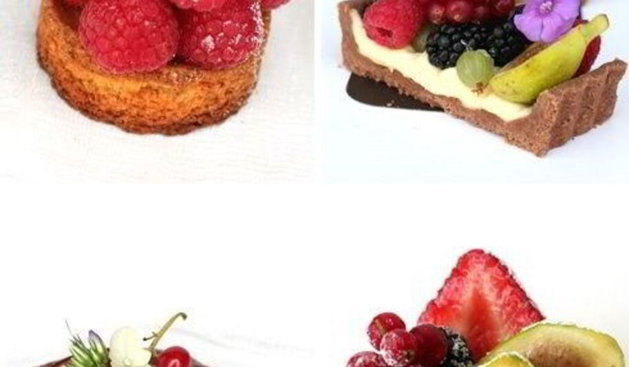 Рецепт малиновых пирожных