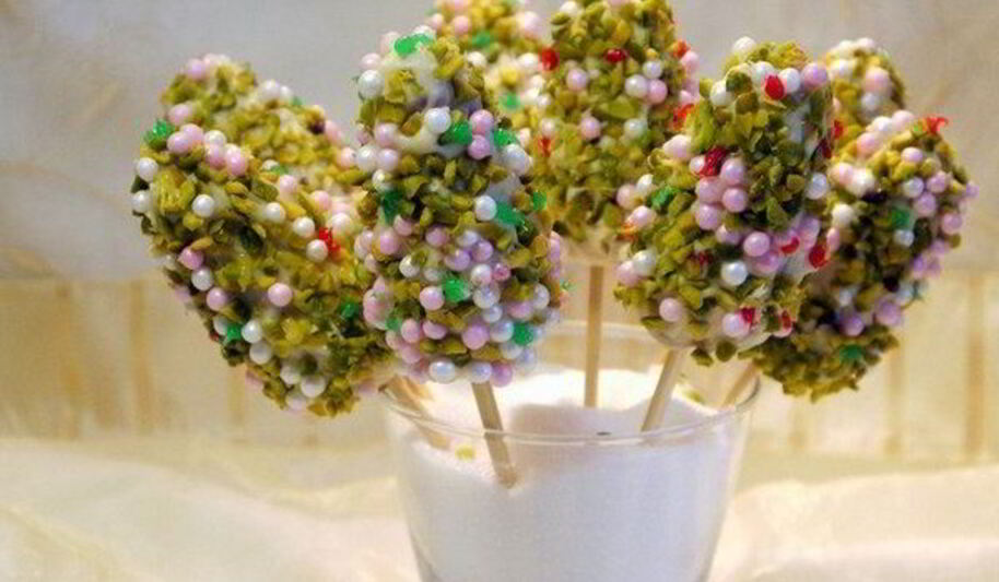 Рецепт пирожного на палочке рождественская елочка