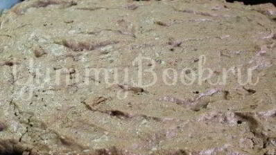 пирожные шоколадное безе с орехами