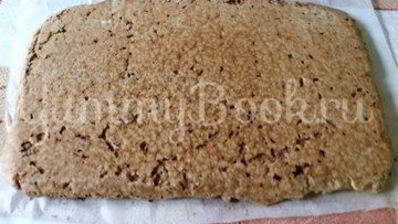 пирожные шоколадное безе с орехами