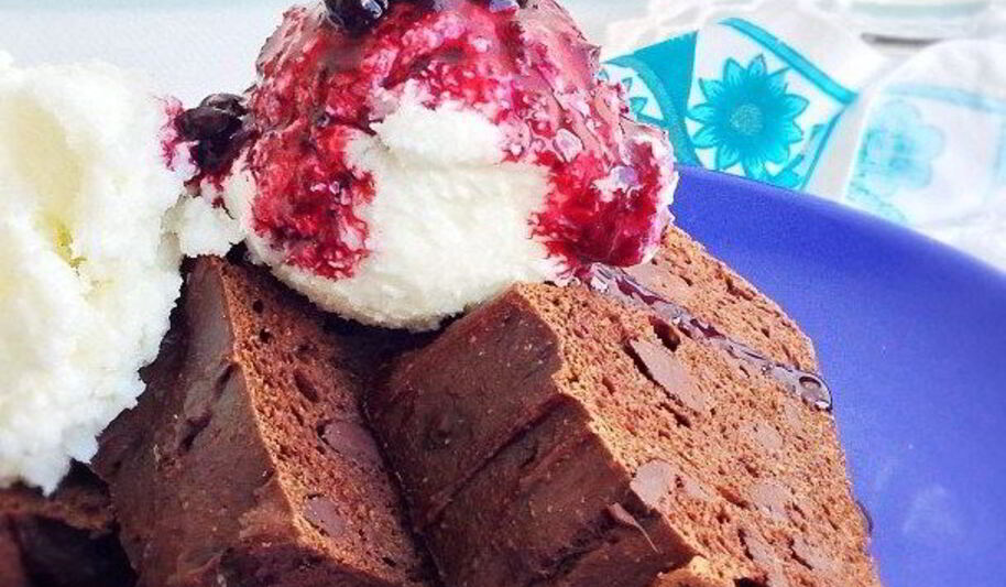 Рецепт протеинового брауни с авокадо