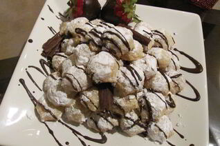 Слоеные мини-пирожные