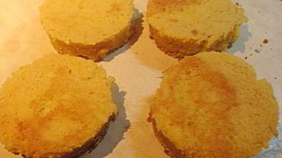 тыквенно-шоколадные пирожные