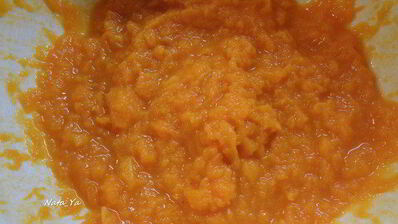 тыквенные пирожные с миндалем и соленой карамелью