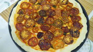 пицца без дрожжей