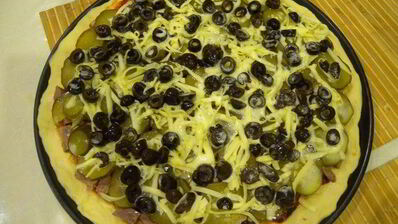 пицца без дрожжей