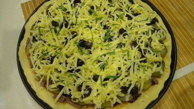 пицца без дрожжей