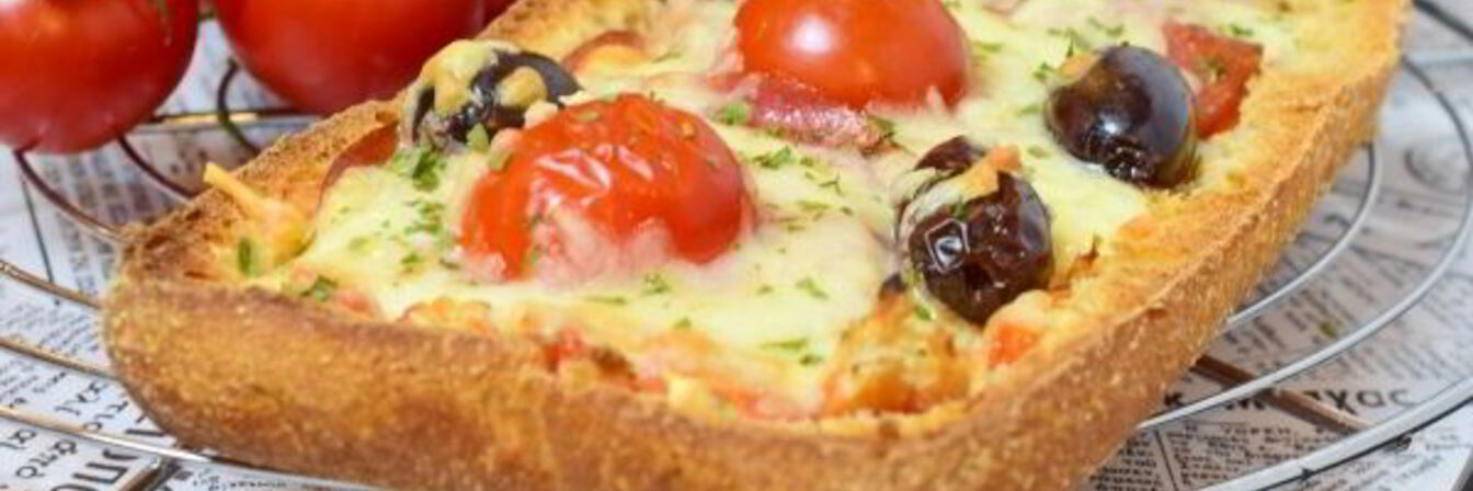 Пицца из хлеба