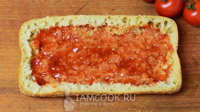 пицца из хлеба