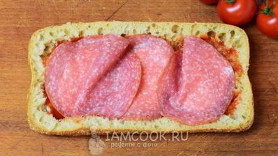 пицца из хлеба