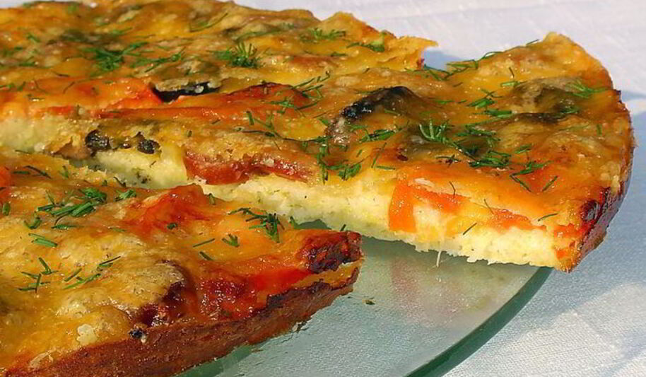 Рецепт пиццы на кабачковой основе