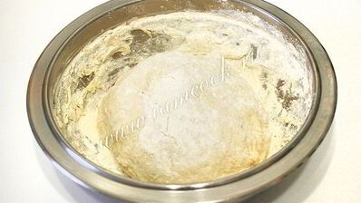 пицца постная с грибами